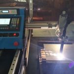 CNC plasma tranĉilo kaj flamo tranĉa maŝino por metalo
